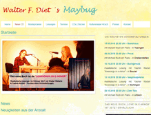 Tablet Screenshot of maybug.de
